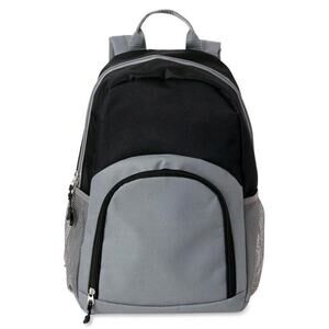 Wonder Nation Black & Gray Kid's Backpack NWT
